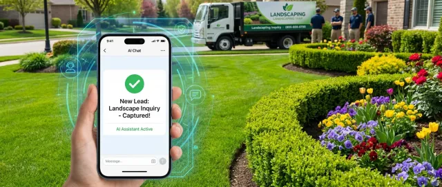 AI for Landscaping: Capture Leads 24/7