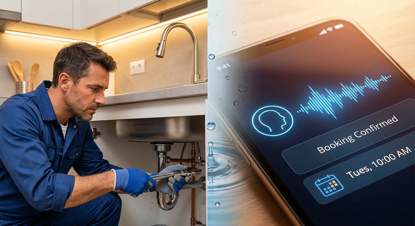 Plumbing Answering Service: How AI Captures Emergency Calls and Books Jobs 24/7